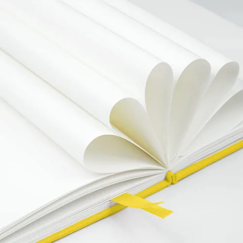 Miniatura 5 de JOYEUX - Libreta en blanco tipo diario, A5, 160 páginas, 100 gsm de libros de bocetos gruesos, diario de tapa dura para escribir, 5.7 x 8 pulgadas