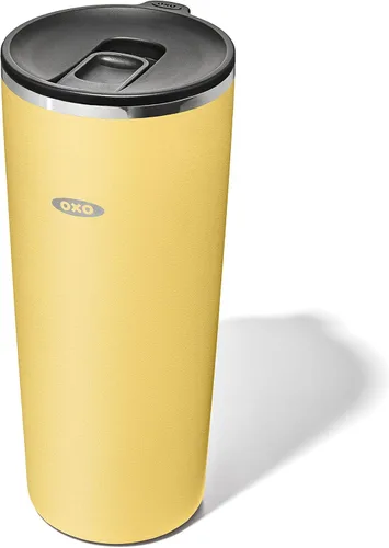 Miniatura 37 de OXO Strive - Vaso aislado de 24 onzas con tapa deslizante, cobalto oscuro