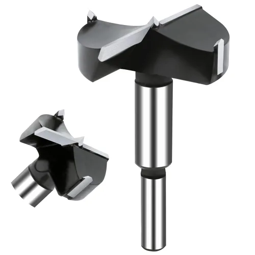 Miniatura 13 de Broca Forstner de carburo de 1/4 pulgada, broca Forstner con punta de carburo de 6 mm para madera dura, juego de sierras de perforación para madera