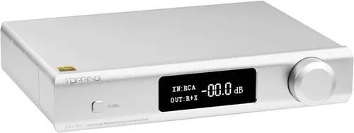 Miniatura 10 de Topping PRE90 Preamplificador de audio de alta resolución Módulos NFCA Salida XLR balanceada RCA para D90III A90D EXT90 Audio DAC con control remoto