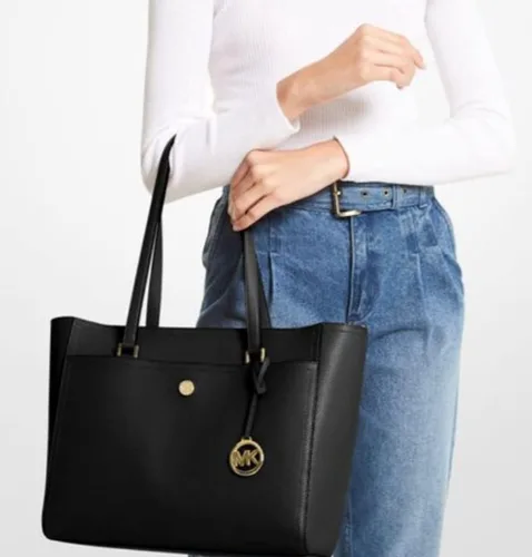 Miniatura 4 de Michael Kors Maisie - Bolso grande de cuero granulado 3 en 1