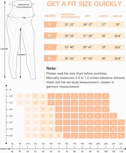 Miniatura 6 de BONVIGOR Leggings de maternidad sobre el vientre, leggings de embarazo con bolsillos, ropa deportiva para entrenamiento, pantalones de yoga