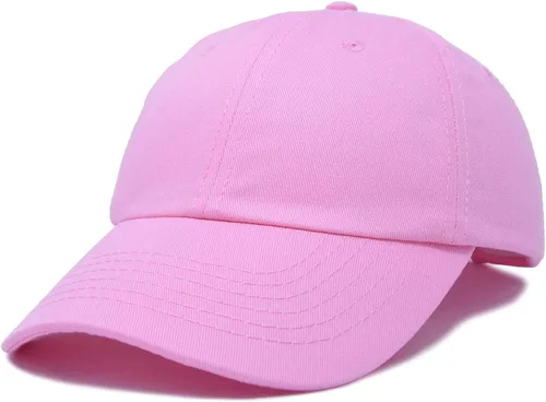 Miniatura 81 de DALIX Gorra de béisbol para papá, lisa, para hombre, mujer, algodón, ajustable, en blanco, sin estructurar, suave