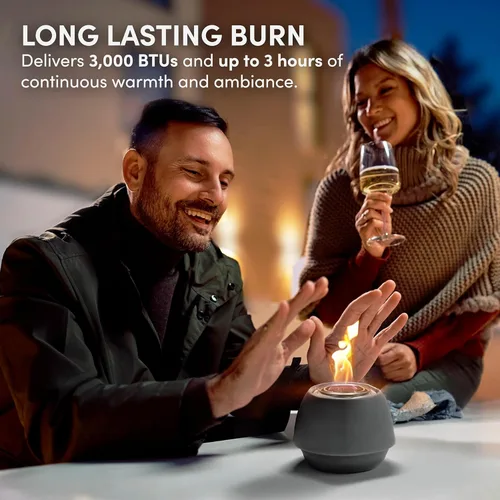 Miniatura 3 de Smart Fuel - Latas de combustible de gel de bioetanol – Combustible de chimenea de bioetanol de combustión limpia para fogatas