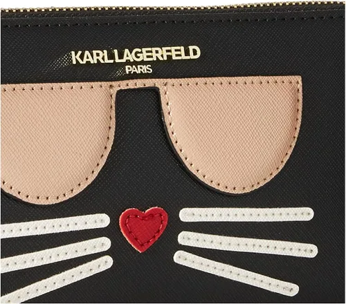 Miniatura 3 de Karl Lagerfeld Paris Hermine - Cartera continental con cremallera