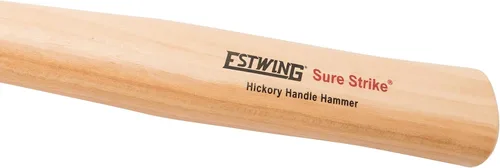 Miniatura 4 de ESTWING Sure Strike Hammer - Martillo de garra curvada de 20 onzas con cara lisa y mango de madera de nogal - MRW20C