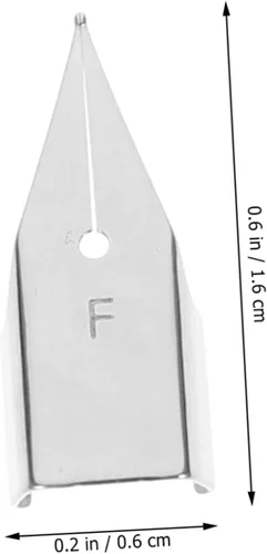 Miniatura 3 de Pluma Estilografica - 20 puntas de repuesto para pluma estilográfica, punta flexible para bolígrafos, accesorios de bolígrafo, puntas de metal