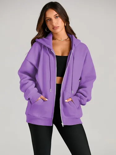 Miniatura 2 de EFAN lindas sudaderas con capucha para chica adolescente, chaqueta extragrande para el otoño, informales estilo año 2000 (Y2K), con cordón