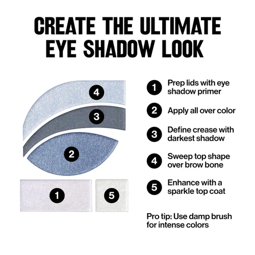 Miniatura 5 de REVLON PhotoReady Kit de contorno de ojos, paleta de sombras de ojos con 5 tonos húmedos/secos y aplicador de pincel de doble extremo, Avant Garde