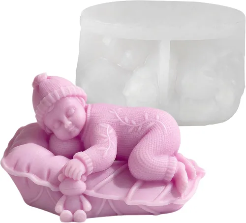 Miniatura 12 de Moldes de casa para casa, molde de resina para casa, moldes de silicona de fundición de resina para decoración del hogar y fabricación de velas