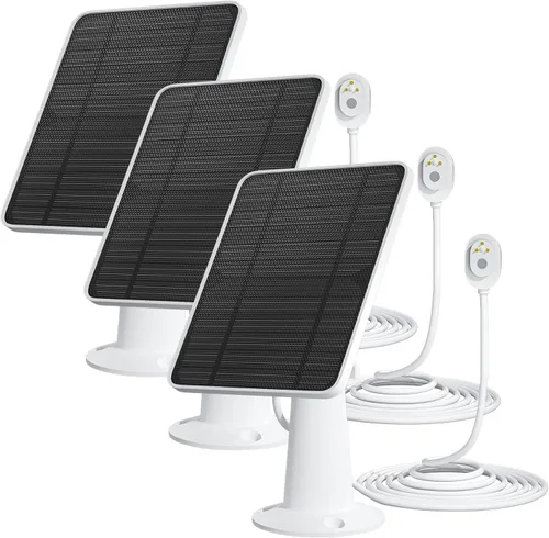 Miniatura 13 de Cargador de Panel Solar Compatible con Cámara Arlo Pro 5S/Pro 4/Pro 3/Pro 3 Floodlight/Ultra/Ultra 2, Paneles Solares de 6V 4.5W Carga IP65