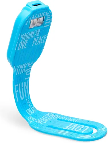 Miniatura 4 de Gifts for Readers & Writers Luz de libro recargable, luz de lectura con clip para cama, Flexilight 2 en 1 y marcapáginas, 12 horas de luz una vez
