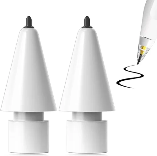 SIXFU Punta mejorada compatible con puntas de lápiz de Apple, punta de repuesto segura como punta de iPencil IPAD Accesorios para iPad Pencil (2