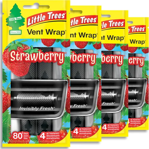 Miniatura 12 de Ambientador para auto de la marca Little Trees Se cuelga de la rejilla de ventilación y proporciona un fresco aroma de forma duradera, invisible