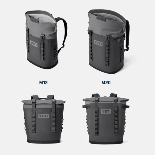 Miniatura 5 de YETI Hopper M Series Mochila enfriadoras de lados suaves con acceso MagShield Carbón