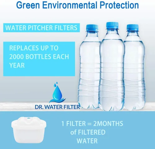 Miniatura 5 de Anmumu 1001122 Filtro de repuesto para cartuchos de filtro de agua Mavea 1001122 Maxtra y Levoit con eliminación de plomo y arsénico (paquete de 6)