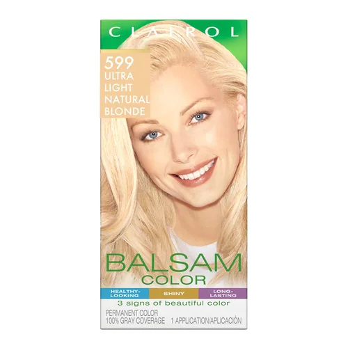Miniatura 2 de Clairol Balsam - Tinte permanente para el cabello, color negro 618, paquete de 1 unidad 618 negro