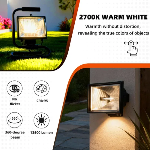 Miniatura 4 de R7S - Bombilla halógena R7S T3 de 100 W 120 V tipo J con doble extremo de 3 pulgadas de largo para trabajo, paisaje, seguridad, luces de techo