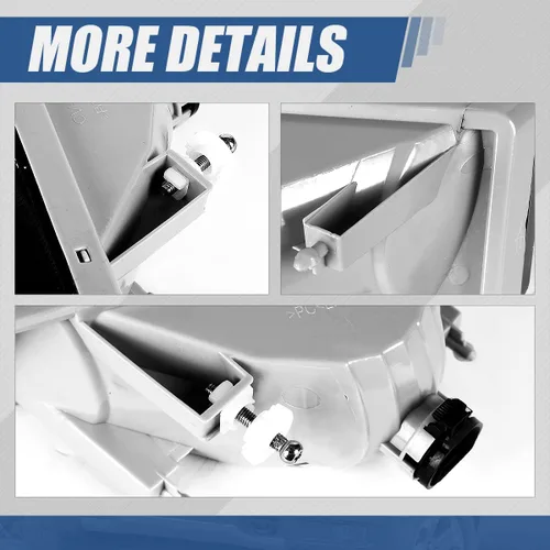 Miniatura 6 de Auto Dynasty Luces antiniebla compatibles con Chevy Silverado 07-15/Chevy Avalanche 07-13/Chevy Tahoe 07-17/Chevy Suburban 07-14/GMC Sierra Ahumado