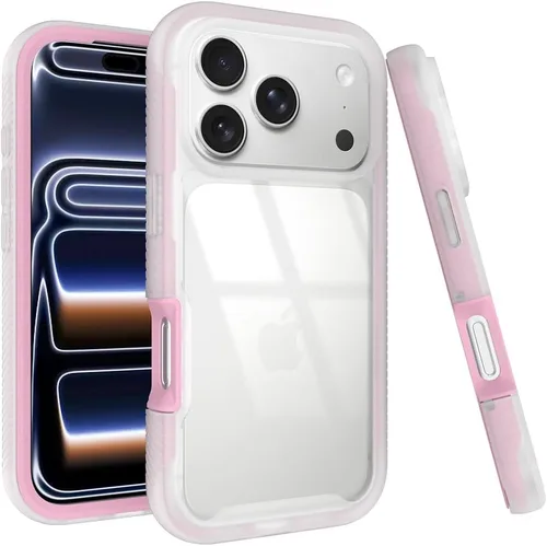 Miniatura 23 de Puxicu Funda acrílica 2 en 1 para iPhone 11 Pro, antiamarilleo, protección de grado militar, funda delgada a prueba de caídas para iPhone 11 Pro