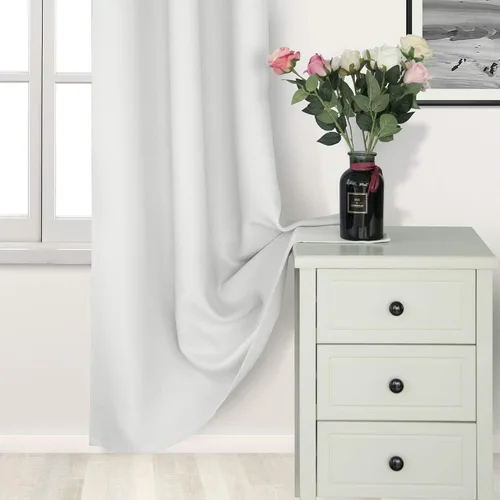 Miniatura 2 de DWCN Cortinas opacas para dormitorio, oscurecimiento, aislamiento térmico, cortinas gruesas que bloquean la luz, juego de 2