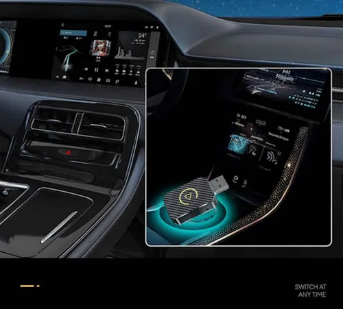 Miniatura 5 de Car Wired to Wireless Carplay Wireless Adapter for BMW X6 M (2010-2025), Plug and Play Low Latency Automatic Connection