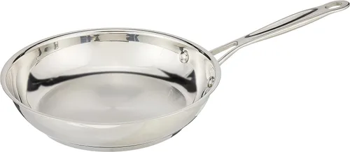 Cuisinart 722-20 Colección de utensilios de cocina clásicos de acero inoxidable de 8 pulgadas, sartén abierta de 8 pulgadas Acero inoxidable clásico