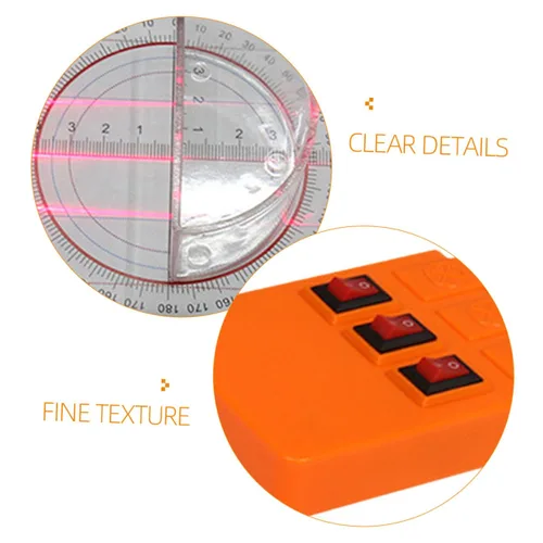 Miniatura 3 de Multifunction Optical Experiment Kit Convex Lens Triangular Prism and Light Source Physics Refraction and Reflection Demonstration Tool for