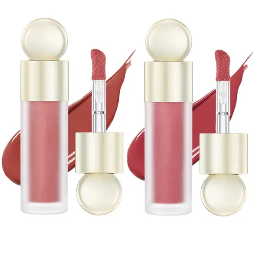 Miniatura 14 de Rubor líquido, maquillaje en crema líquida mate de doble uso para mejillas y labios, de larga duración, a prueba de manchas, rubor facial hidratante