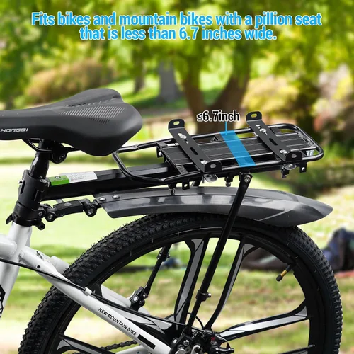Miniatura 8 de Asiento trasero de bicicleta para niños, asiento trasero de bicicleta para niños, asiento de bicicleta para adultos para bebés de 6 meses a 6 años