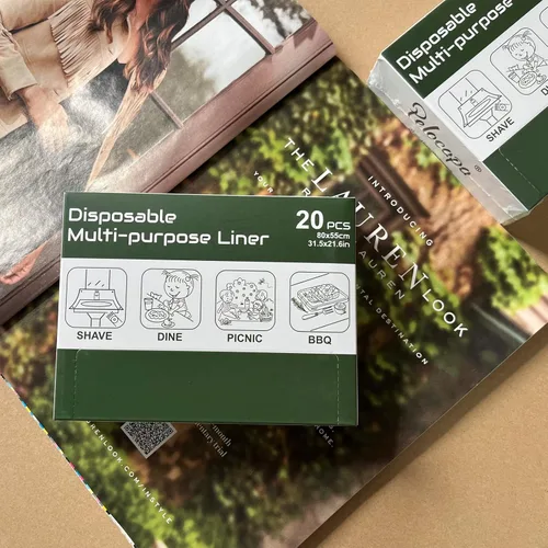 Miniatura 6 de Pelocapa Recogedores desechables para barba, protectores de fregadero desechables para recortar, 20 fundas de fregadero grandes para aseo de barba