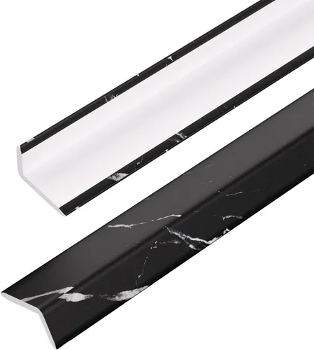 Miniatura 24 de OUZUGIE WPC Paneles de Pared de Rejilla Acústica, Paquete de 8 Paneles de Pared 3D de 114 x 6 Pulgadas para Decoración de Paredes Interiores, Sala