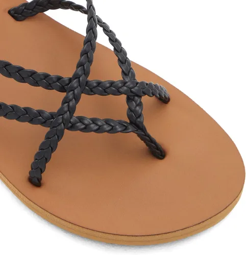 Miniatura 4 de Sandalias cruzadas por planas para mujer
