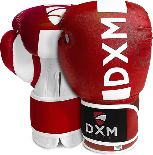 Miniatura 7 de DXM SPORTS Guantes de boxeo para hombres y mujeres, guantes de entrenamiento de boxeo, guantes de kickboxing, guantes de sparring, guantes