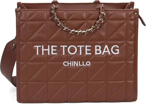 Miniatura 6 de Chinllo - Bolso de mano para mujer, bolsa satchel con asa superior y correa para el hombro