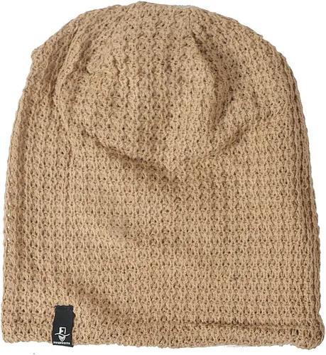 Miniatura 2 de FORBUSITE Gorro de punto largo holgado para hombre para verano e invierno, de gran