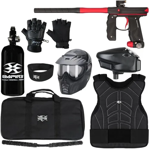 Miniatura 10 de Action Village Empire Mini GS TP Level 3 Kit de pistola de paintball protector