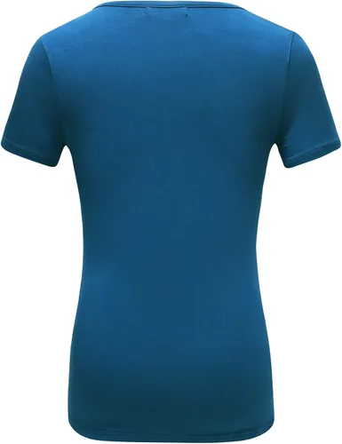 Miniatura 4 de Playera de manga corta, de OThread & Co., playera básica con cuello bote, para mujer