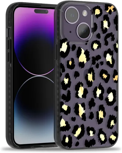 Miniatura 11 de SCORPIFY Funda para iPhone 15 Pro Max con diseño floral de Nemophila azul, bonita funda transparente para teléfono para mujeres y niñas
