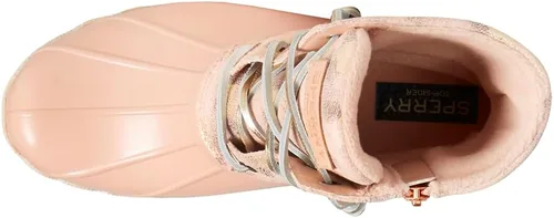 Miniatura 4 de Sperry Botas de lluvia acolchadas brillantes Saltwater para mujer, Gris (Grey Grey)