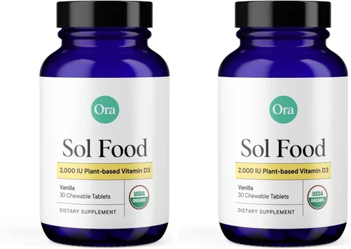 Miniatura 11 de Ora Organic Vitamina D3 5000IU + K2 – Vitamina D vegana de liquen y K2 de garbanzos para la salud ósea, apoyo inmunológico y estado de ánimo, máxima