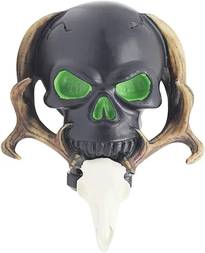 Miniatura 2 de Sakali Specail - Calavera con barba para palanca de cambios de coche, ajuste universal para la mayoría de transmisiones manuales o transmisión Beige