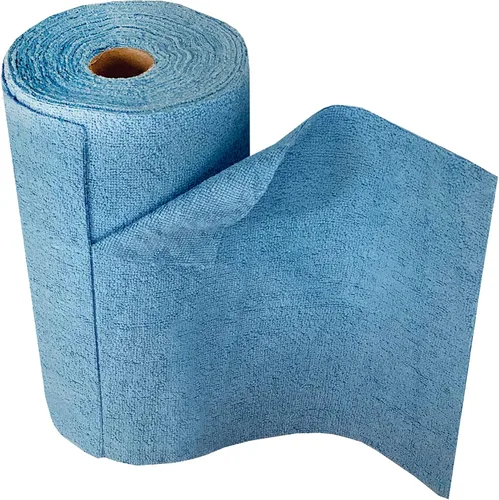 Miniatura 2 de Eurow Rollo de paño de microfibra para desgarro, alternativa a la toalla de papel reutilizable, lavable hasta 50 veces, sin pelusas, sin rayas
