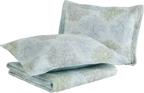 Miniatura 6 de Laura Ashley - Juego de edredón individual, ropa de cama de algodón reversible con funda a juego, decoración del hogar prelavada para mayor suavidad