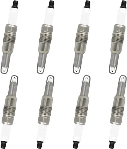 Miniatura 7 de Micro Juego de 8 bobinas de encendido rojas de alto rendimiento y bujía de iridio de repuesto para Ford F150 Expedition F250 compatible con Lincoln