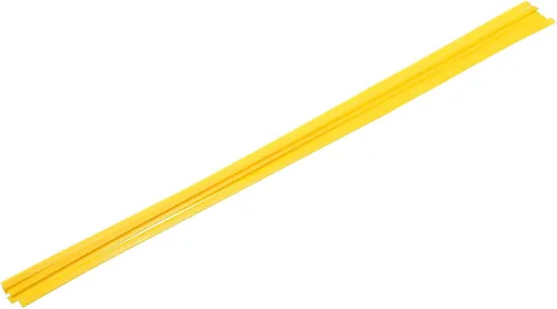 Miniatura 109 de MECCANIXITY 5 varillas de soldadura de plástico amarillo de 0.374 in x 9.843 in HDPE cinta plana de soldadura de plástico para reparar tanques