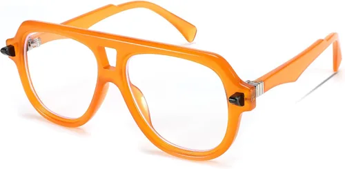 Miniatura 9 de FEISEDY Gafas de aviador con montura para mujeres y hombres, con bloqueo de luz azul, antideslumbrantes, B0039