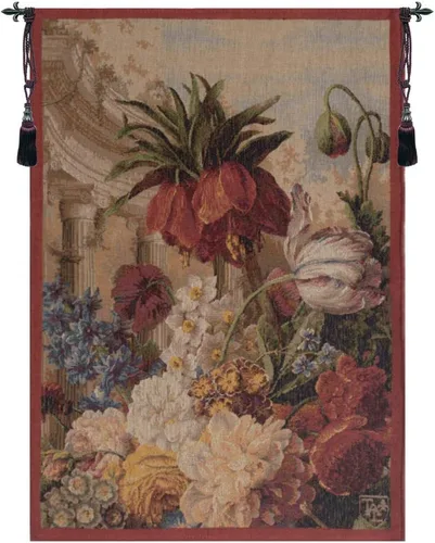 Miniatura 7 de Charlotte Home Furnishings Inc. Bouquet Exotique - Tapiz francés para colgar en la pared, 58 x 44 pulgadas, mezcla de algodón y poliéster, arte