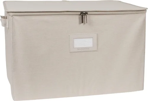 Miniatura 110 de Covermates Keepsakes - Juego de cajas de almacenamiento con cierre de cremallera, paquete de 3 cubos organizadores de poliéster resistente, diseño