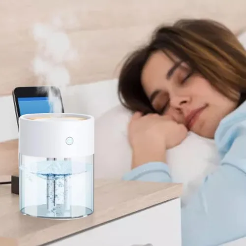 Miniatura 2 de Humidificadores para dormitorio, habitación grande, 2 L, difusor de aceite de llenado superior de niebla fría para guardería y plantas